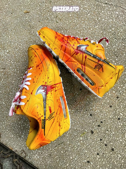 Sierato's "Kill Bill" Style Custom Shoes