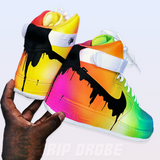 Nike Air Force 1 — Rainbow Drips