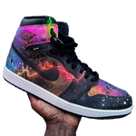 Black Toe "Galaxy" Air Jordan 1 Retro High by Sierato x Artisan Echelon