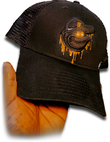 "Drippy" Custom Painted Hats by Sierato x Artisan Echelon