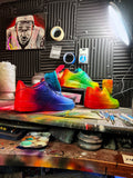 Nike Air Force 1 "Rainbow Drips" Custom by Sierato